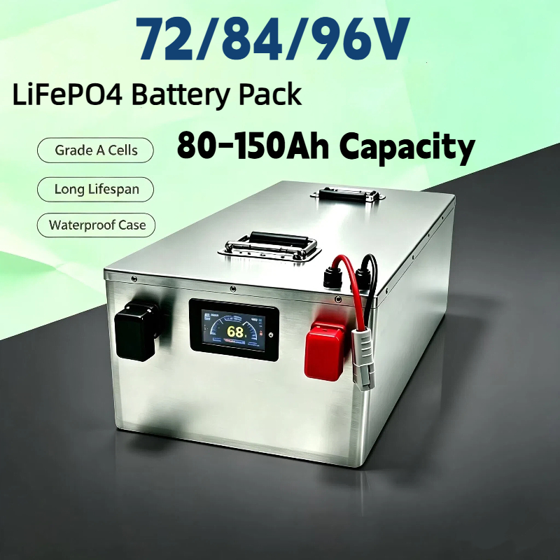 ชุดแบตเตอรี่ LIFEPO4 พร้อมระบบ - Lifepo4 72V 100Ah Battery Pack Ev บทวิจารณ์และราคา
