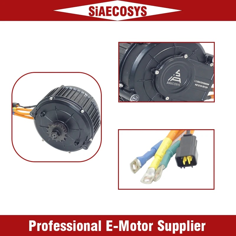 QSMOTOR QS165 V2 มอเตอร์ขับเคล - Mid Drive Motor Kit 72V 5000W บทวิจารณ์และราคา